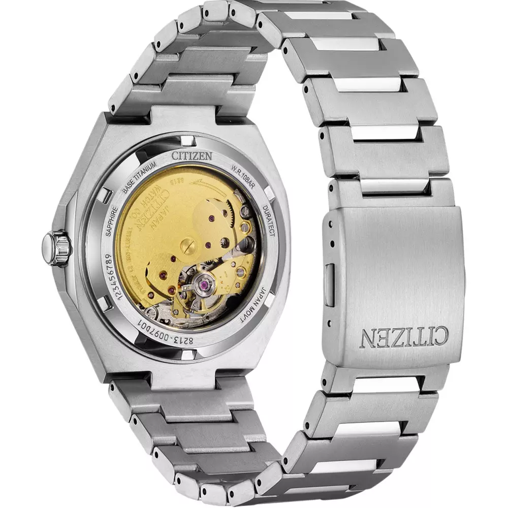 Citizen Nj0180 80A Mens Watch Back View
