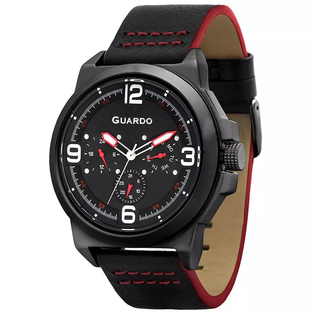 Guardo Gua11367 3 Mens Watch Front View