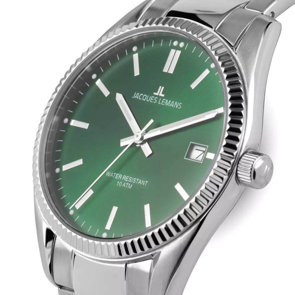 Jacques Lemans E Mens Watch Side View