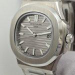 ساعت مردانه پتک فیلیپ ناتیلوس صفحه طوسی موتور ژاپن Patek Philippe - Image 3