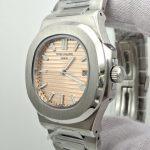 ساعت مردانه پتک فیلیپ ناتیلوس صفحه یاسی(صورتی روشن) موتور ژاپن Patek Philippe - Image 3
