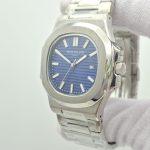 ساعت مردانه پتک فیلیپ ناتیلوس صفحه ابی موتور ژاپن Patek Philippe - Image 3