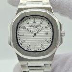 ساعت مردانه پتک فیلیپ ناتیلوس صفحه سفید موتور ژاپن Patek Philippe - Image 2