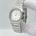 ساعت مردانه پتک فیلیپ ناتیلوس صفحه سفید موتور ژاپن Patek Philippe - Image 3