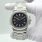 ساعت مردانه پتک فیلیپ ناتیلوس صفحه مشکی موتور ژاپن Patek Philippe
