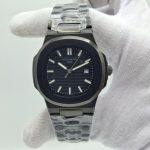 ساعت مردانه پتک فیلیپ ناتیلوس تمام مشکی موتور ژاپن Patek Philippe