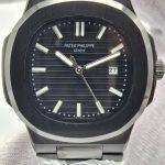 ساعت مردانه پتک فیلیپ ناتیلوس تمام مشکی موتور ژاپن Patek Philippe - Image 2