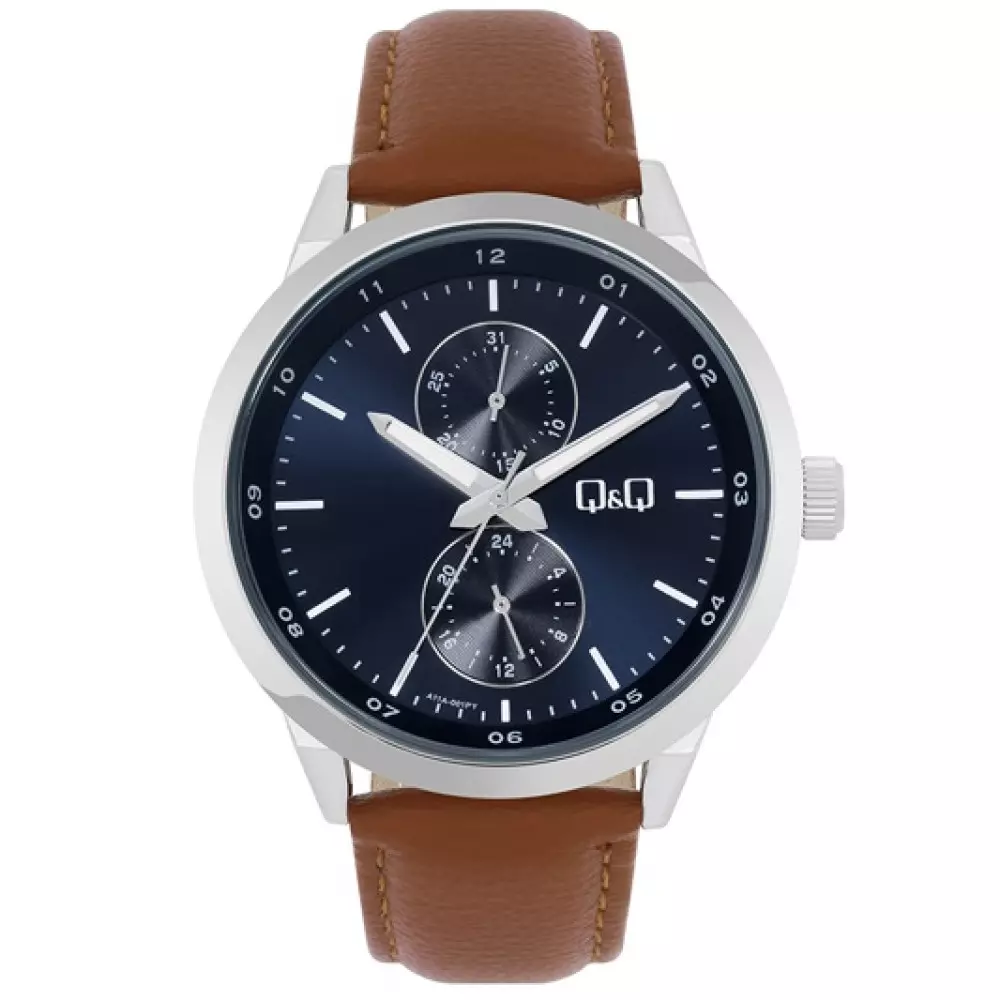 Q&Q A11A 001Py Mens اسپرت Watch Front View