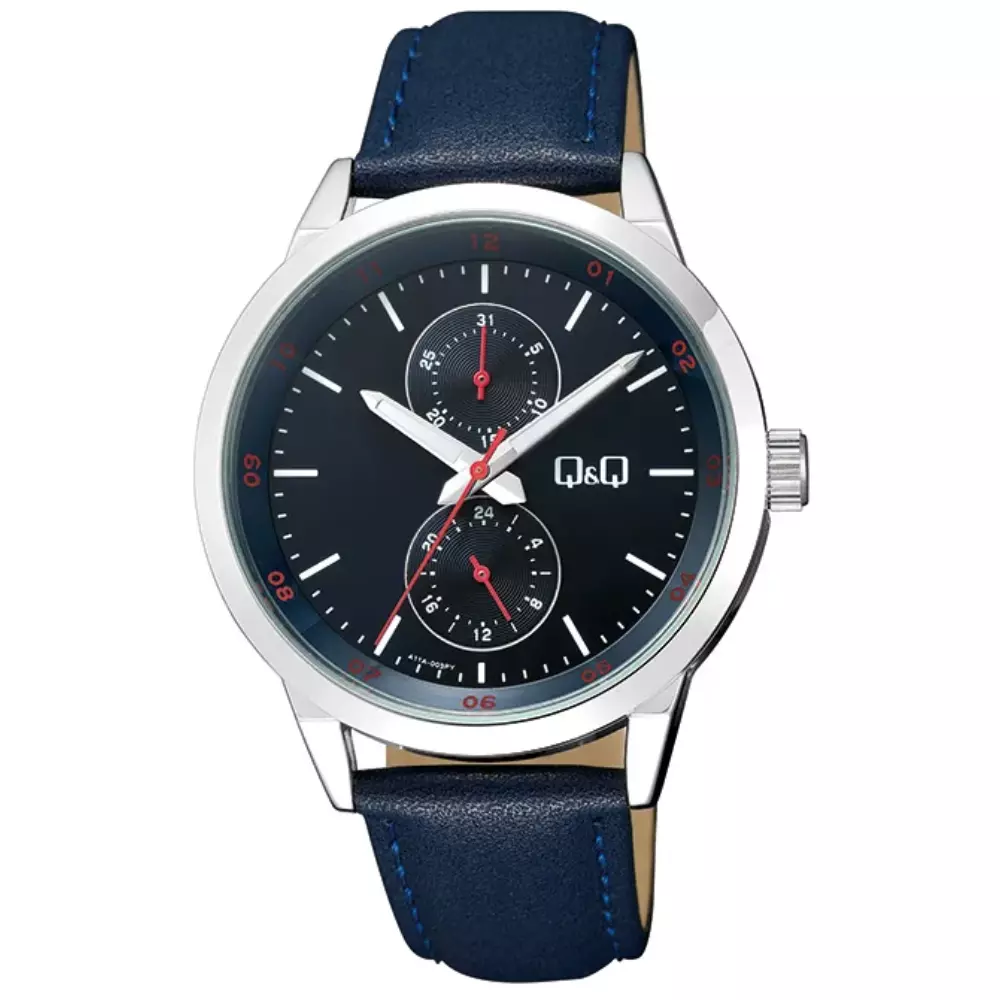 Q&Q A11A 003Py Mens اسپرت Watch Front View