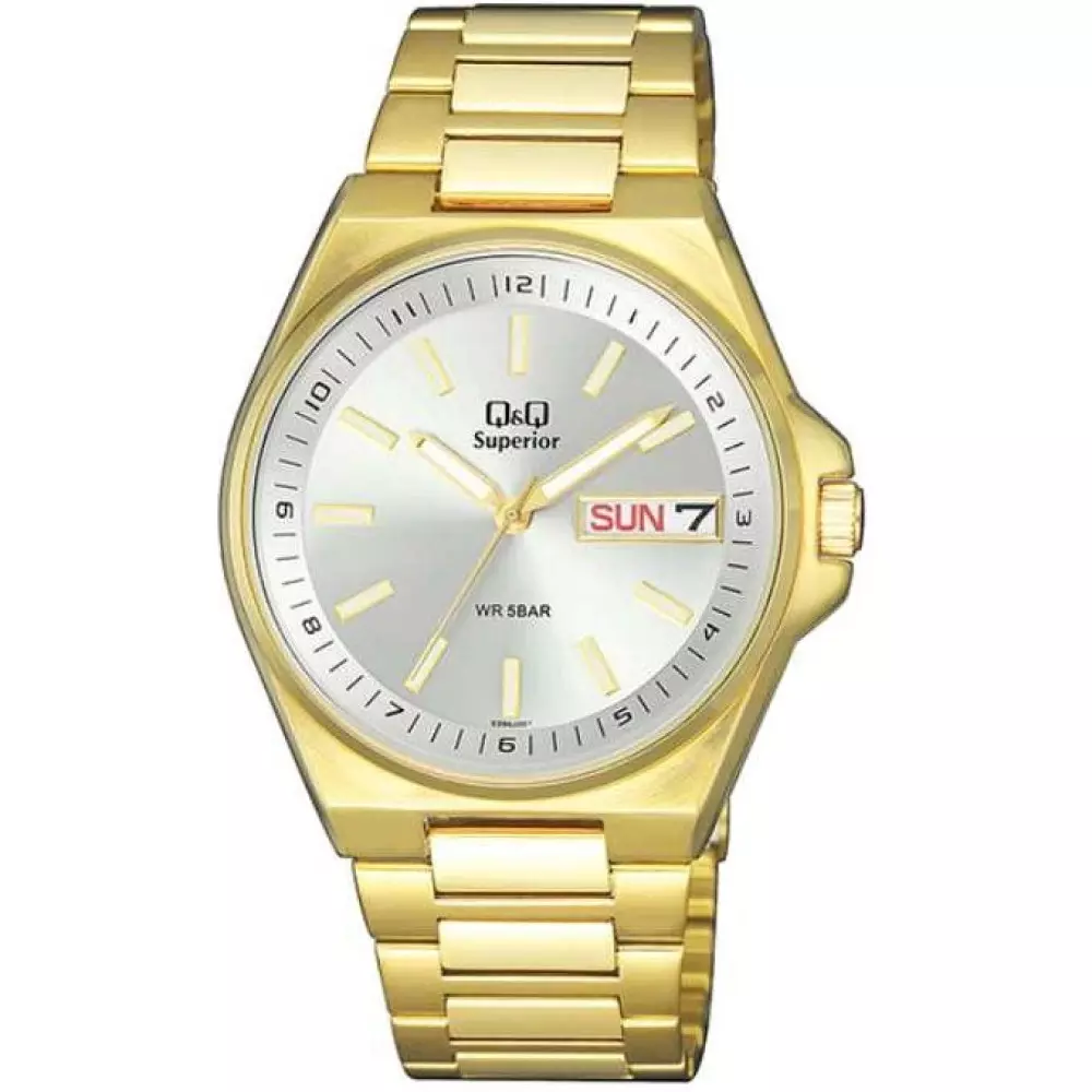 Q&Q S396J001Y Mens Classic Watch Front View