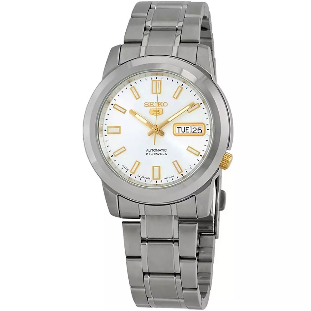 Seiko Snkk09J1 Mens Watch Side View
