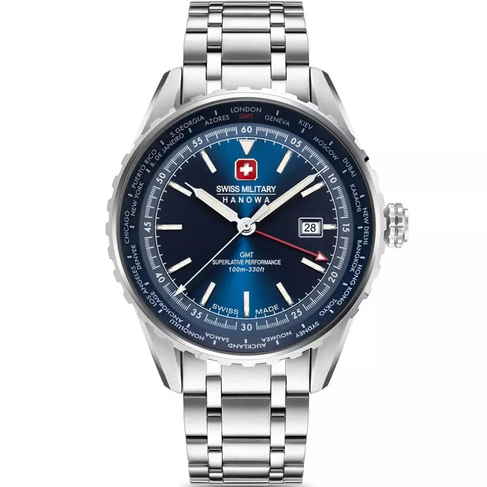 Swiss Military Smwgh0003204 Mens Watch Front View