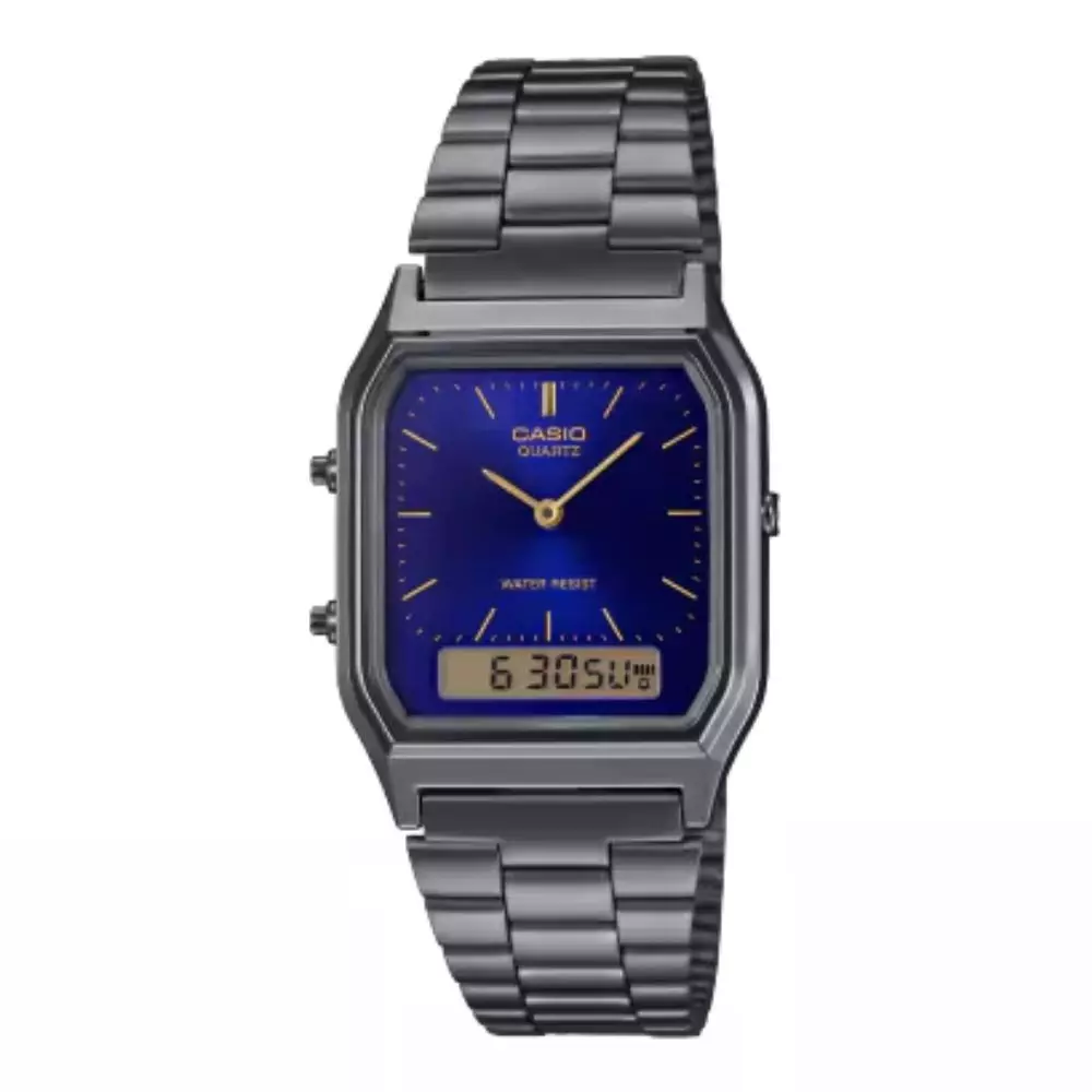 Casio Aq 230Gg 2Adr Mens Classic Watch Front View