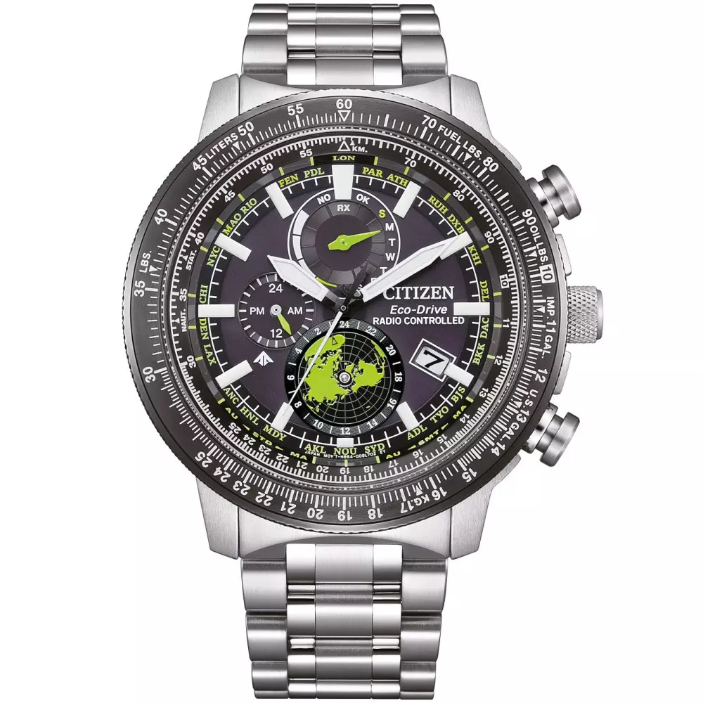 Citizen By3006 53E Mens Watch Front View