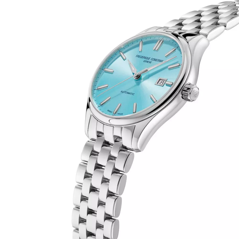 Frederique Constant Fc 303Bl5B6B Mens Watch Side View