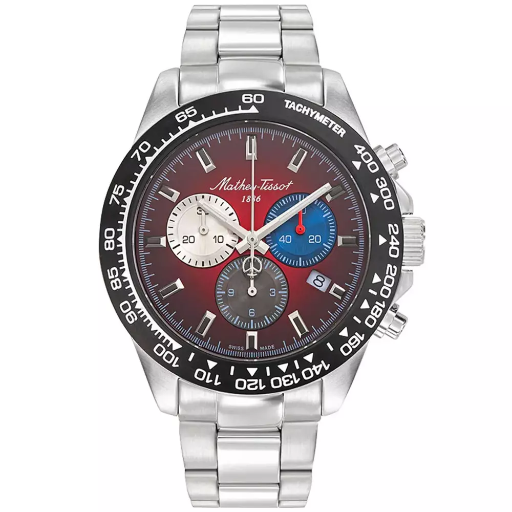 H938Char Mens Watch Front View