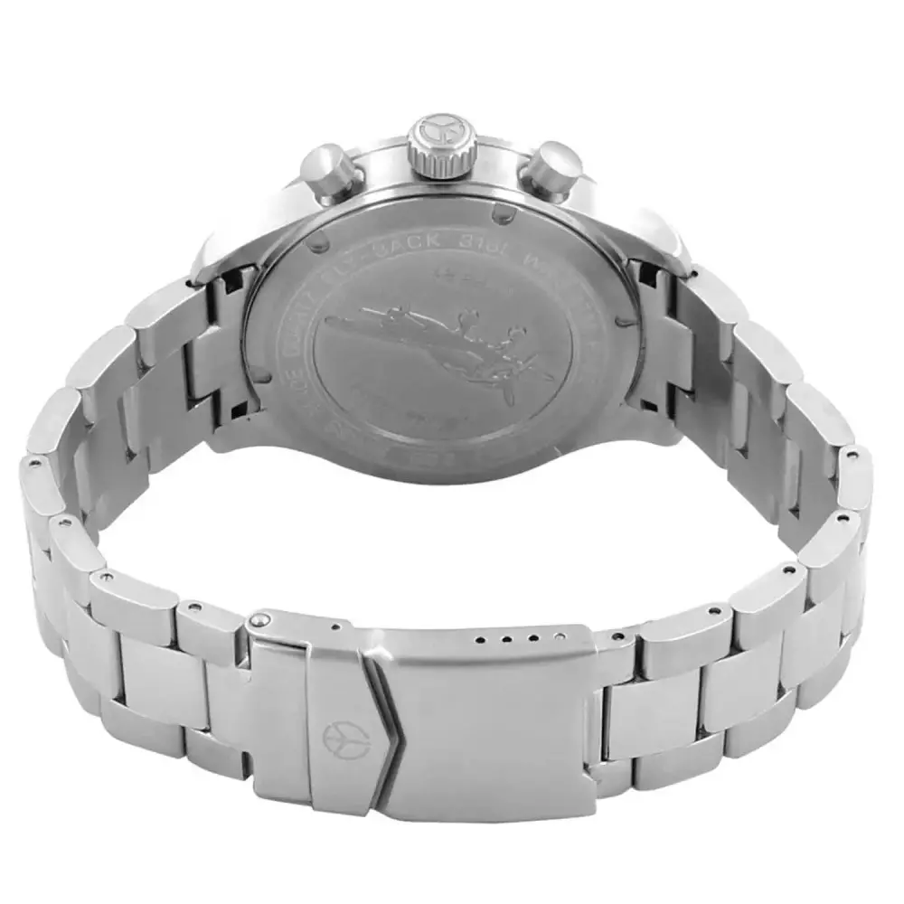 H938Chas Mens Watch Back View