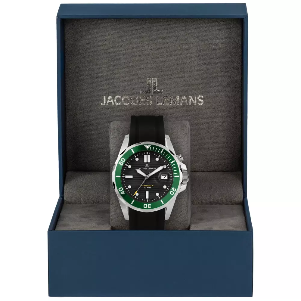 Jacques Lemans E Mens sport Watch Strap View