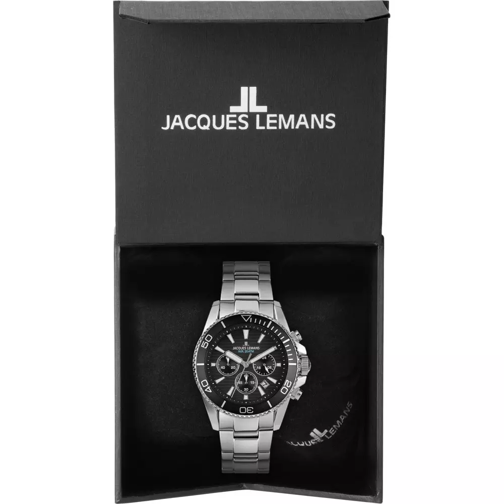 Jacques Lemans G Mens Watch Angle View