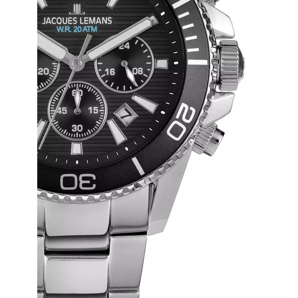 Jacques Lemans G Mens Watch Side View