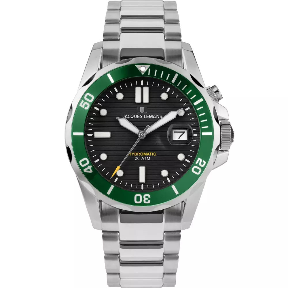 Jacques Lemans K Mens sport Watch Front View