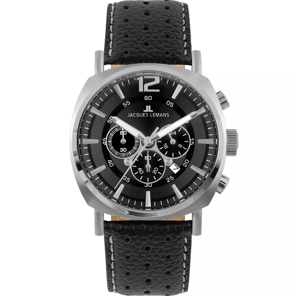 Jacques Lemans T Mens sport Watch Front View