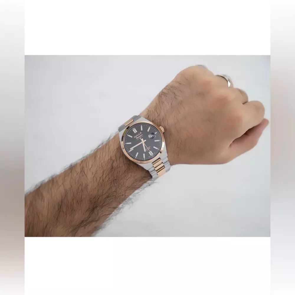 Omax Oacz001C2Ci Mens Watch Back View