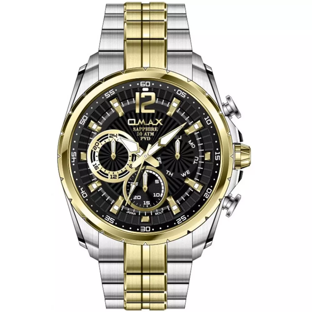 Omax Oaem001T2Ti Mens Watch Front View