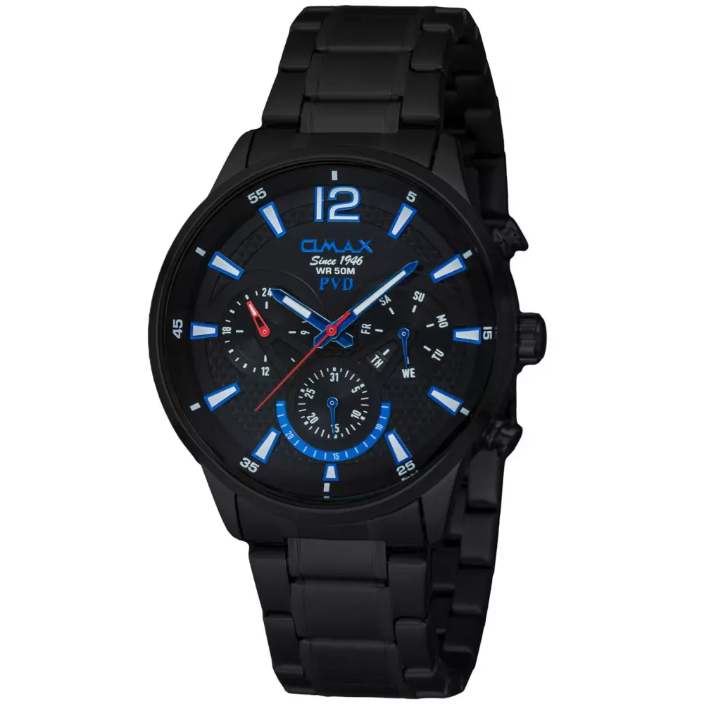 Omax Ocm001B022 Mens Watch Front View