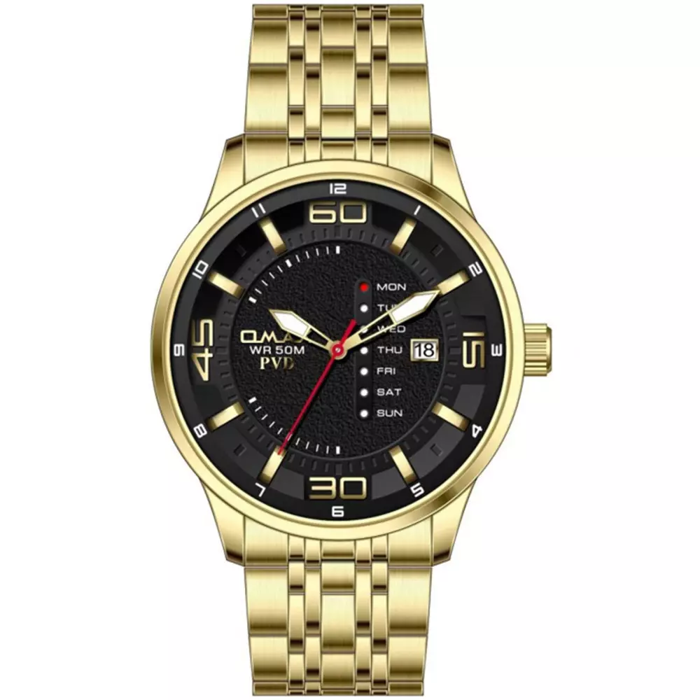 Omax Oed001Q002 Mens Watch Front View
