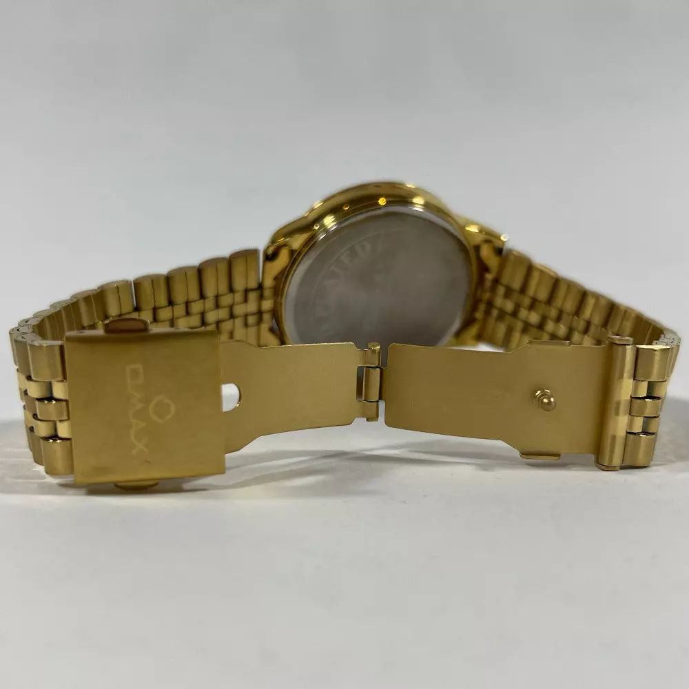 Omax Ofm001Q008 Mens Watch Back View