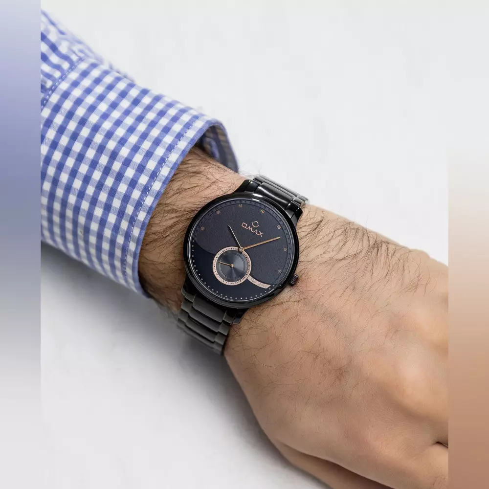 Omax Os0189Bp0L Mens Watch Side View