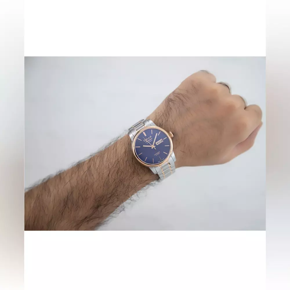 Omax Osa007C4Ci Mens Watch Back View