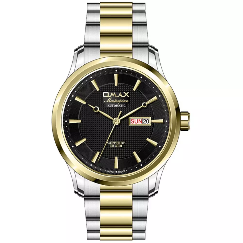 Omax Osa008T2Ti Mens Watch Front View