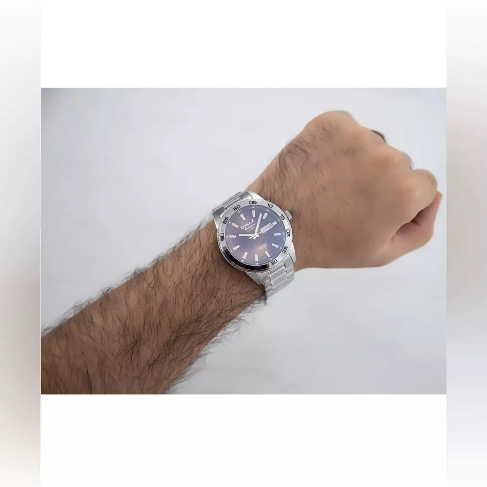 Omax Osa013P46I Mens Watch Back View