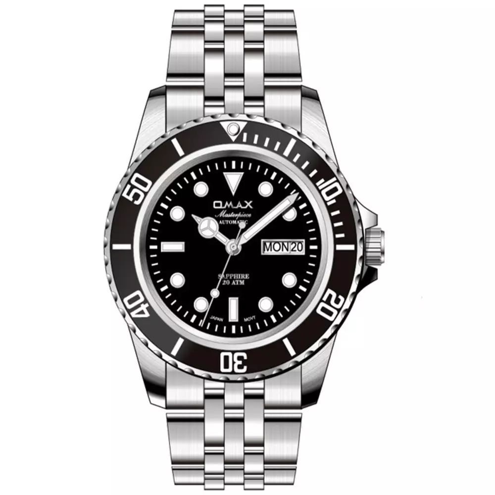Omax Osa023P26I Mens Watch Front View