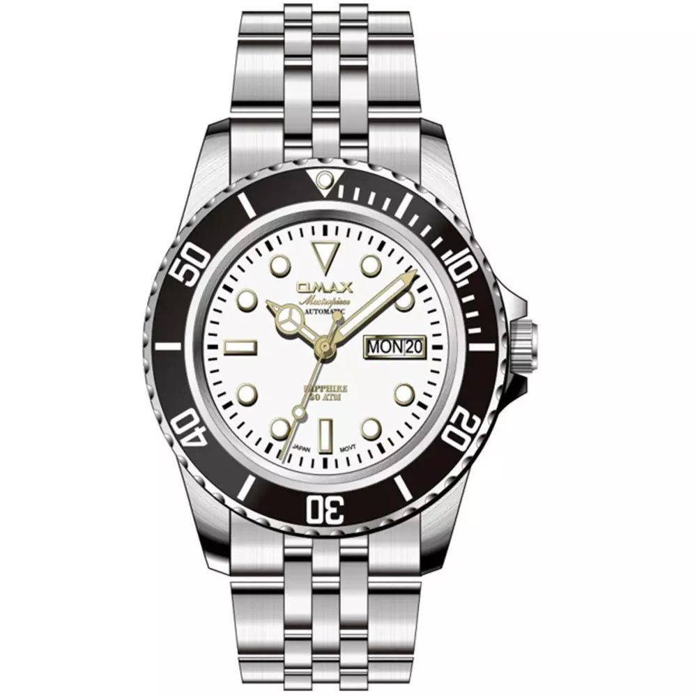 Omax Osa023P66Y Mens Watch Front View