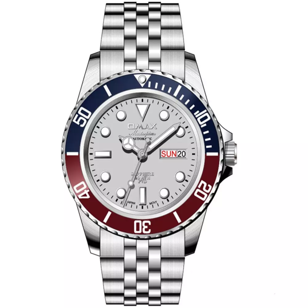Omax Osa023P96I Mens Watch Front View