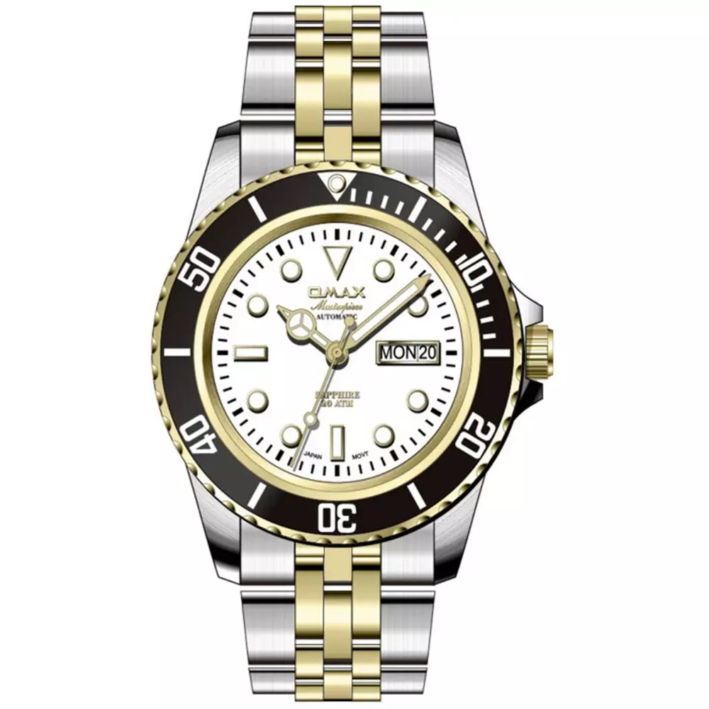 Omax Osa023T6Ti Mens Watch Front View