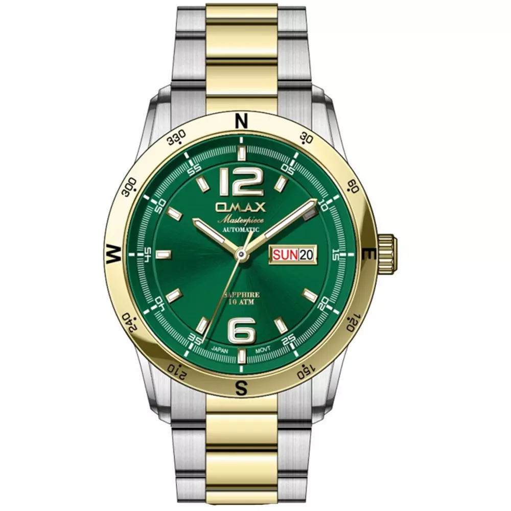 Omax Osa024T9Ti Mens Watch Front View
