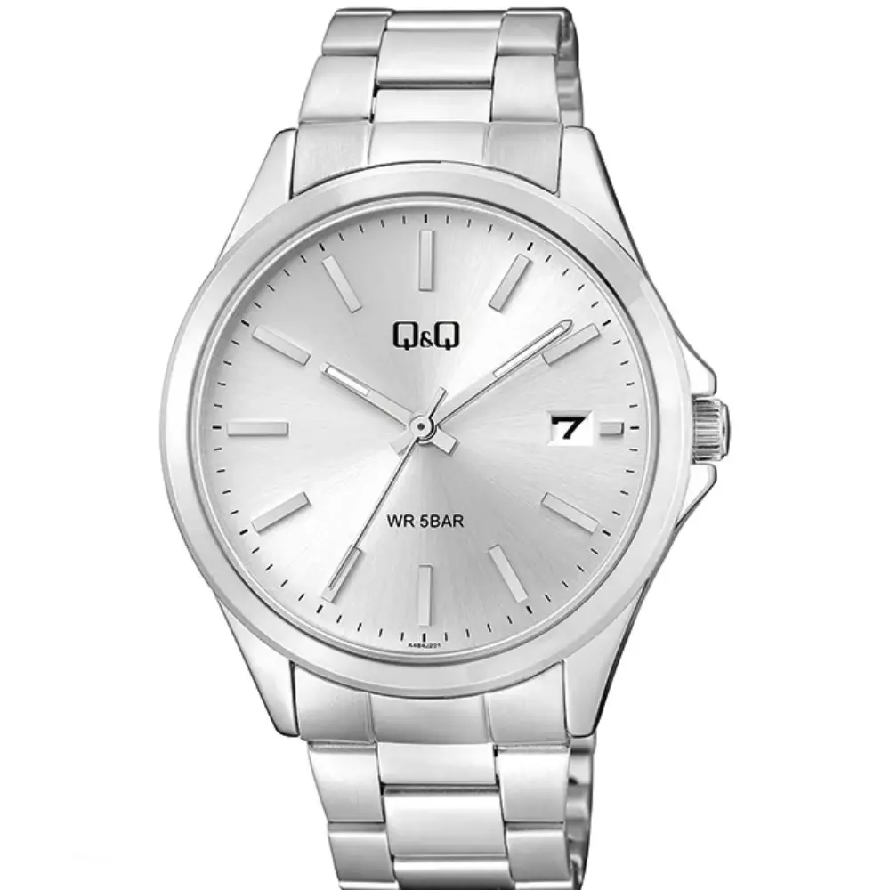 Q&Q A484J201Y Mens Classic Watch Front View