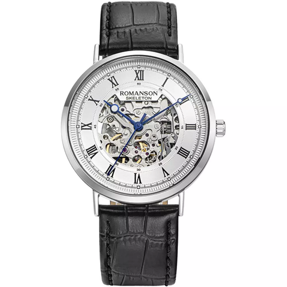 Romanson Tl2001Ombwa15U W Mens Classic Watch Front View