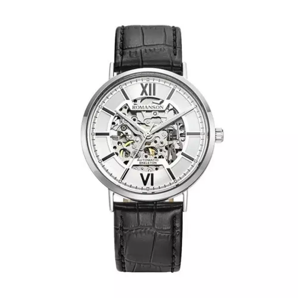 Romanson Tl2004Ombwa15U W Mens Classic Watch Front View