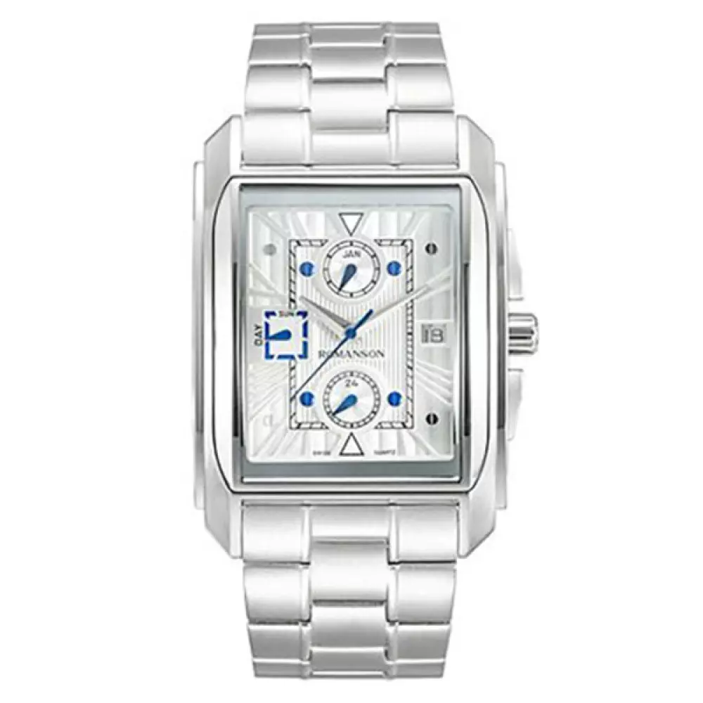 Romanson Tm7A25Fmwwasi4 W Mens Classic Watch Front View