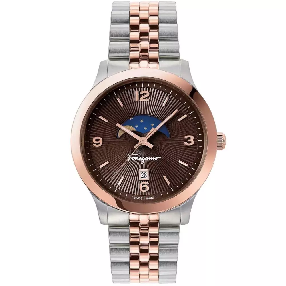 Salvatore Ferragamo Sfmo00622 Mens Classic Watch Front View