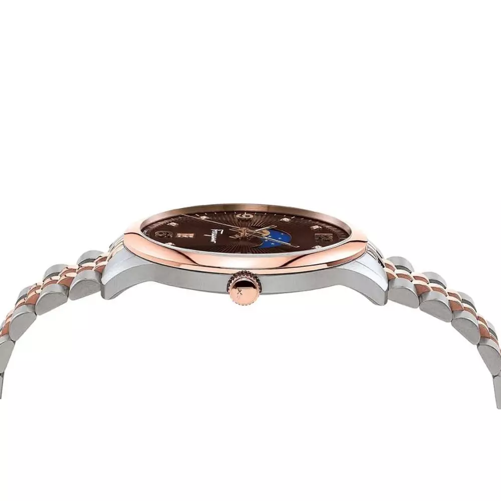 Salvatore Ferragamo Sfmo00622 Mens Classic Watch Side View