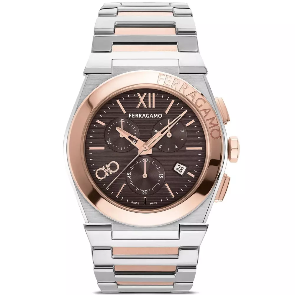 Salvatore Ferragamo Sfmr01024 Mens Classic Watch Front View