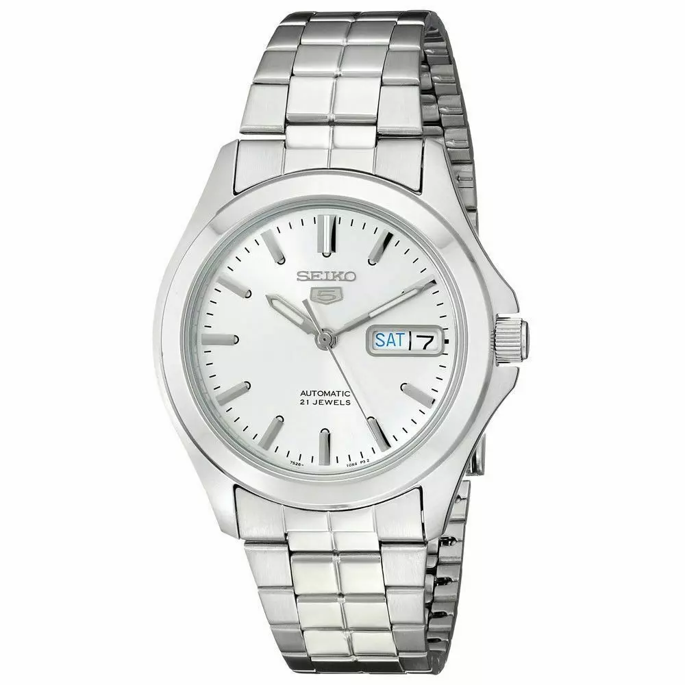 Seiko Snkm87K1 Mens Classic Watch Front View