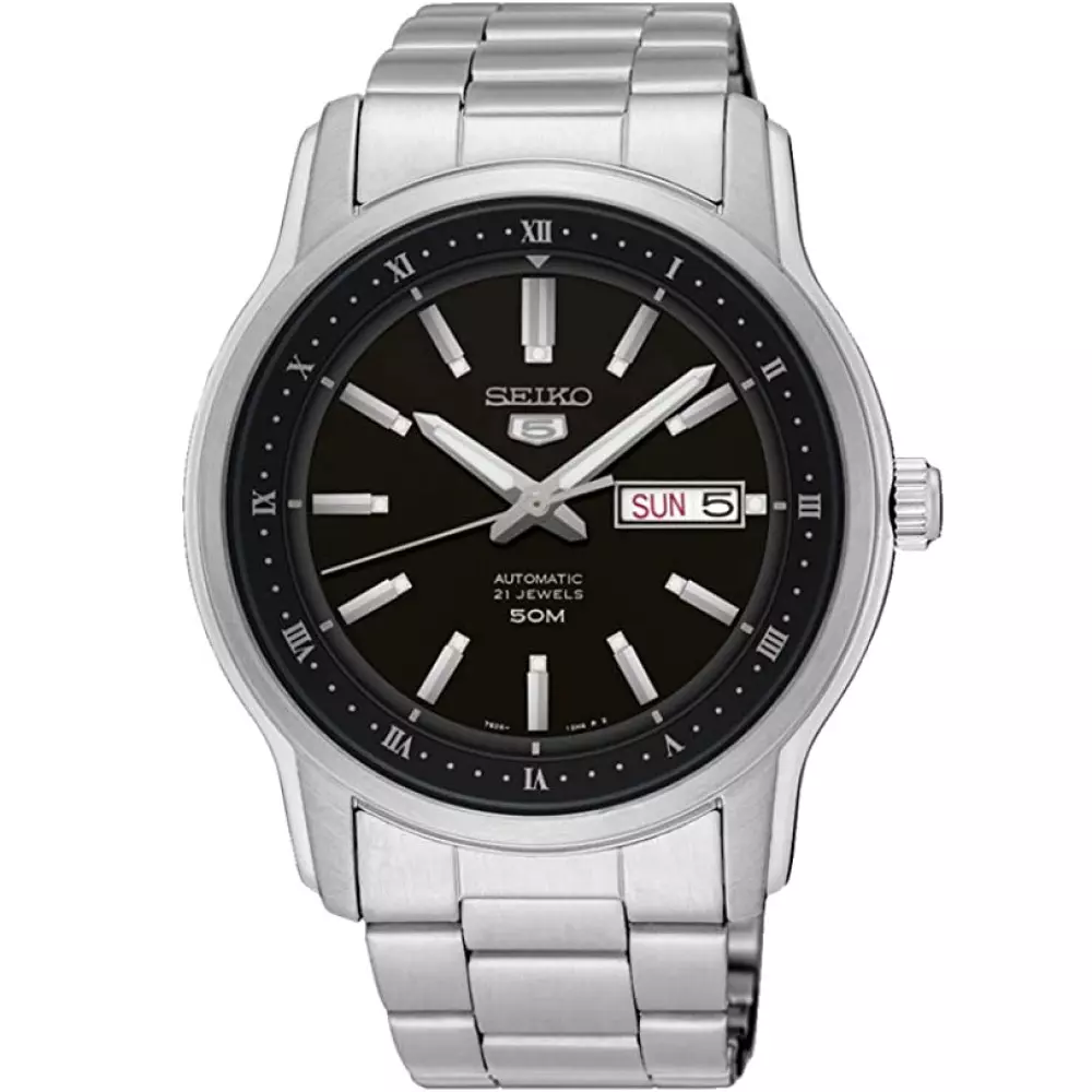 Seiko Snkp11K1 Mens Classic Watch Front View