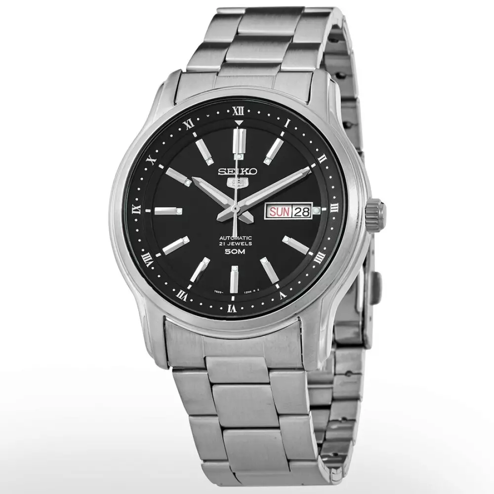 Seiko Snkp11K1 Mens Classic Watch Side View